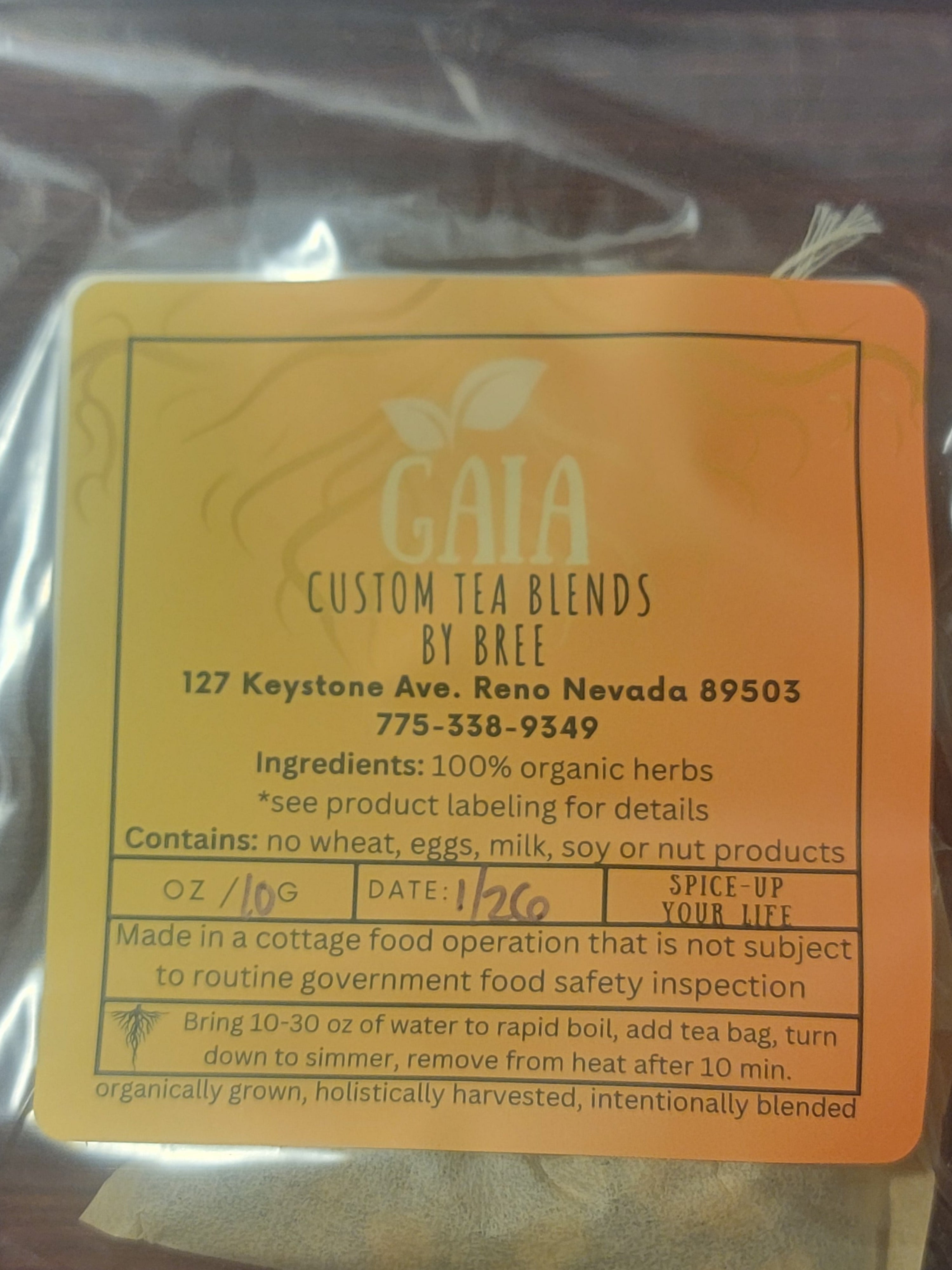 Spice Up Your Life Herbal Tea