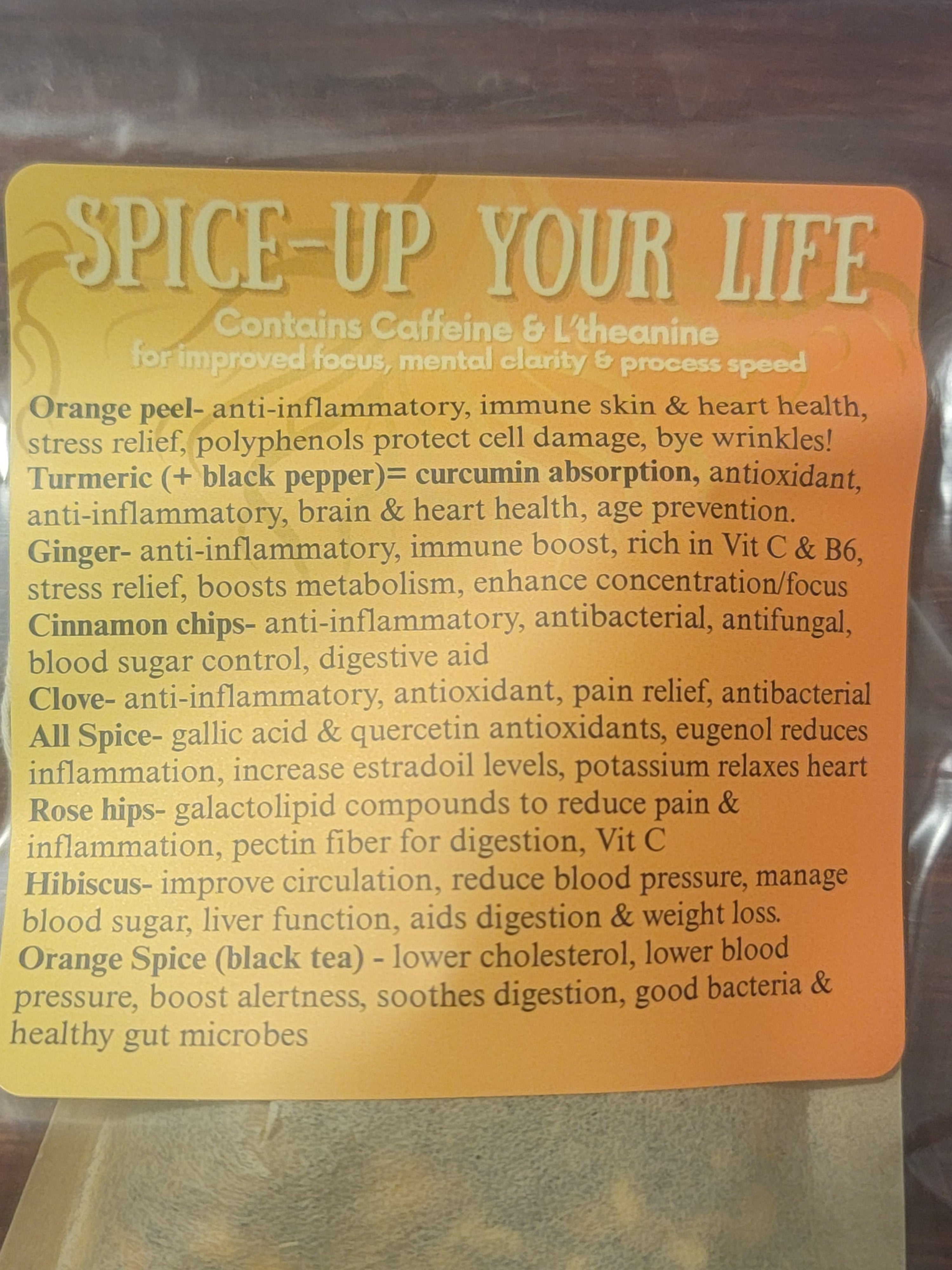 Spice Up Your Life Herbal Tea